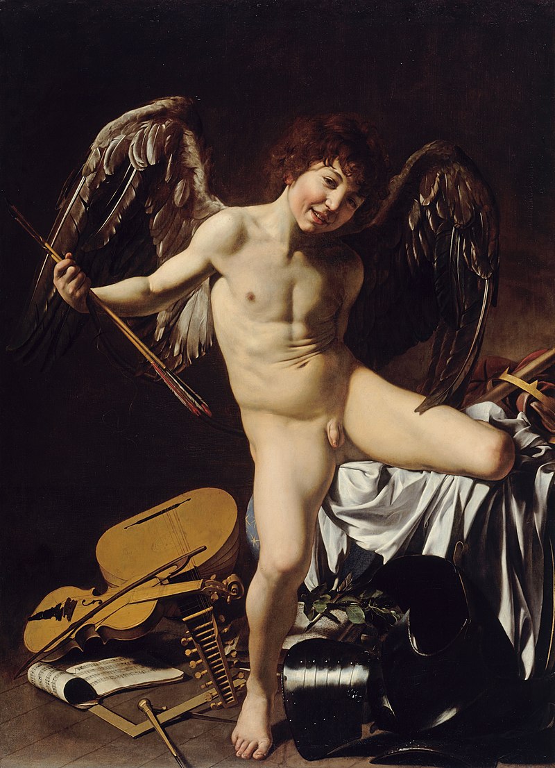 Caravaggio - Cupid as Victor - Google Art Project.jpg
