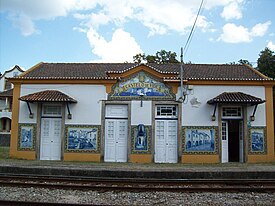 Estação de Castelo de Vide, em 2007.