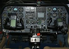 Cessna 310R instrument panel Cessna 310R AN0988735.jpg