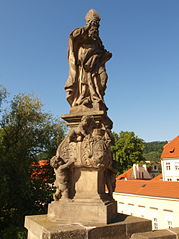 Statue of Adalbert of Prague, Charles Bridge
