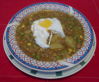 Charquicán Stew consumed in the Andean region