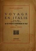 Page:Chateaubriand - Voyage en Italie, édition 1921.djvu/1