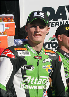 Chaz Davies Welsh motorcycle racer