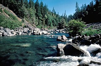 Chetco River near Boulder Creek