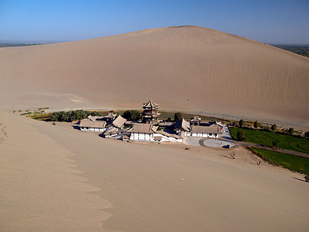 Temple in the dunes