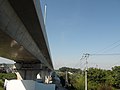 山梨リニア実験線最西端高架橋（山梨県笛吹市）