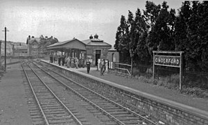 Cinderford istasyonu, 1950 (coğrafya 5207823) .jpg