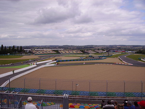 The Circuit de Nevers Magny-Cours (pictured in 2009), where the race was held.