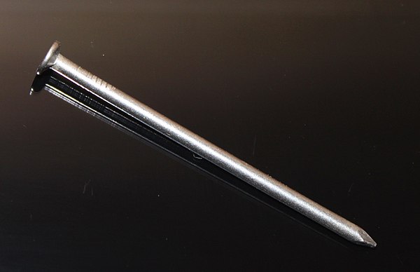 A metal nail