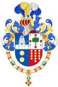 Coat of Arms of Mariano Rajoy Brey (Order of Isabella the Catholic).svg