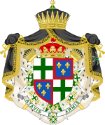 Coat of arms of Francisco de Paula of Bourbon and Escasany.svg