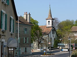 Cologny en abril de 2010