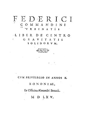 Federicus Commandinus