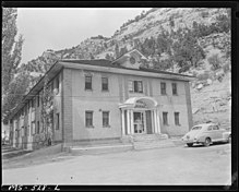 An example of the type of hospital that was closed by the United Mine Workers of America Company owned hospital which serves this mine and others in the vicinity. Standard Coal Company, Standard ^1 Mine... - NARA - 540471.jpg