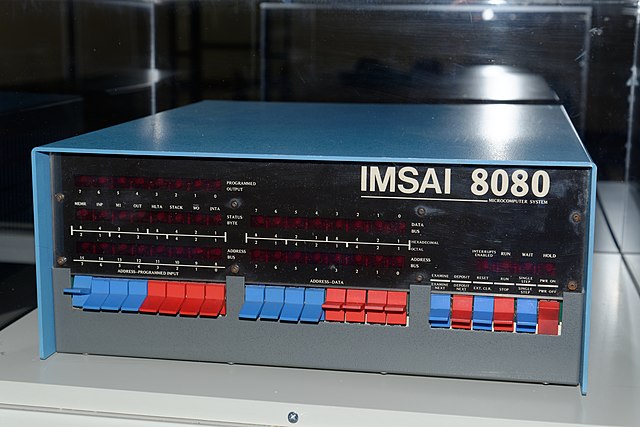 IMSAI 8080 front panel