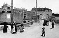 Concarneau ː entrée de la Ville Close au début du XXe siècle (photographie Jules David).