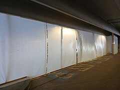 Construction curtains, Huntington station garage.jpg