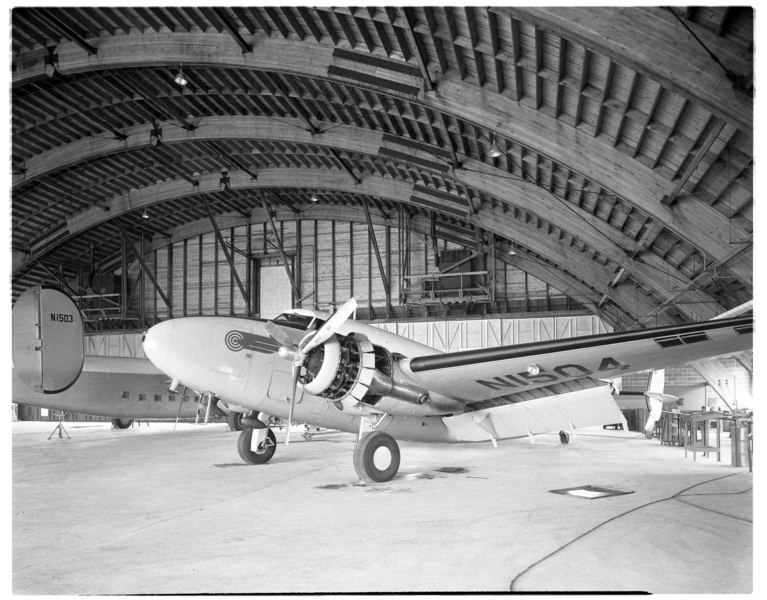 File:Continental Can hangar, Morristown Airport, New Jersey. LOC gsc.5a21049.tif