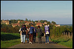 Pilgrimsvandrare till Taizé