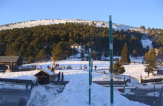 <span class="mw-page-title-main">Puerto de Cotos</span> Mountain pass in the Sistema Central