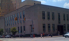 Baltimore's Civil District Court at Fayette and Gay Streets Courthouse at fayette and gay street.jpg