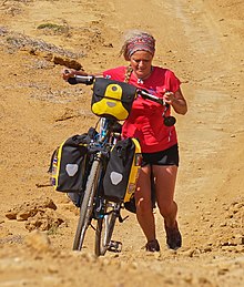 Cristina Spinola in Punta Gallinas, Colombia in 2015 Cristina Spinola in Punta Gallinas, Colombia in 2015 (cropped).jpg