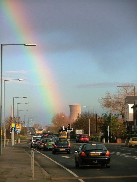 File:Crossroads, Normanby Road and the A1085 Trunk Road - geograph.org.uk - 288487.jpg