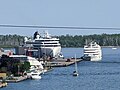 Thumbnail for File:Cruise ships Viking Polaris and Pearl Mist, moored at Toronto, 2023 05 27 (52930352091).jpg