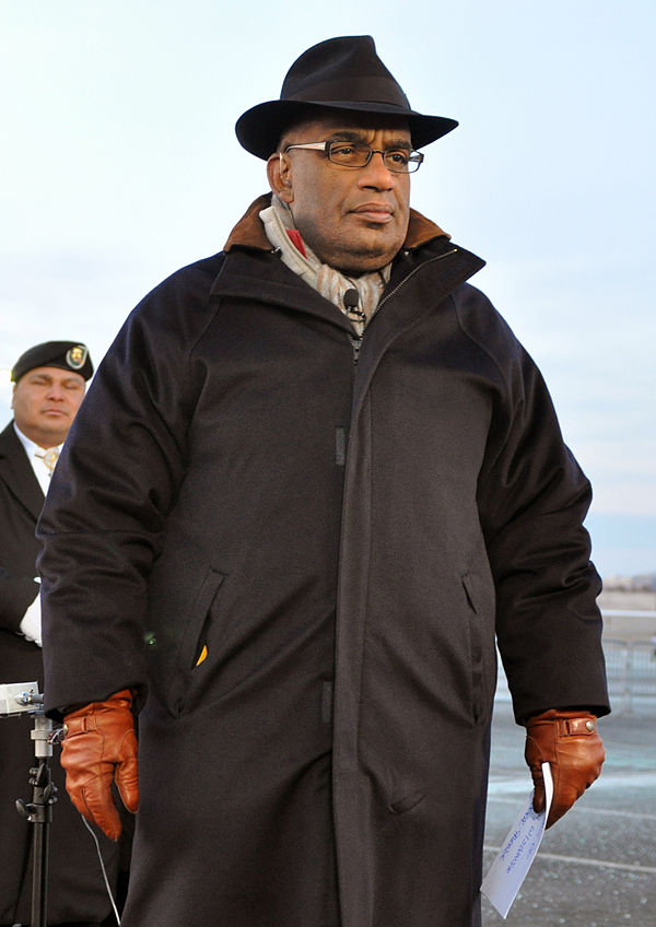 Roker outside the Pentagon during Barack Obama's 2009 Inauguration