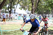 Deutsch: Radsport bei den Olympischen Jugendspielen 2018 Tag 10, 16. Oktober 2018 - Combined Criterium – XCC Qualifikation weiblich English: Cycling at the 2018 Summer Youth Olympics – Women's Combined Criterium – XCC Qualification on 16 October 2018.