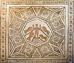 Погребальный склеп с мозаикой Даниила в львином логове
