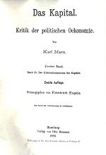 Thumbnail for Das Kapital, Volume II