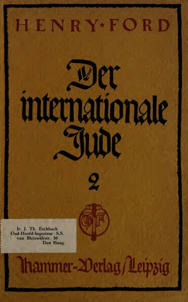 File:Der internationale Jude (IA derinternational21inte).pdf