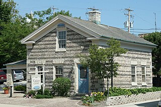 Edward Dodge House (Port Washington, Wisconsin) listed on the National Register of Historic Places in Ozaukee County, Wisconsin