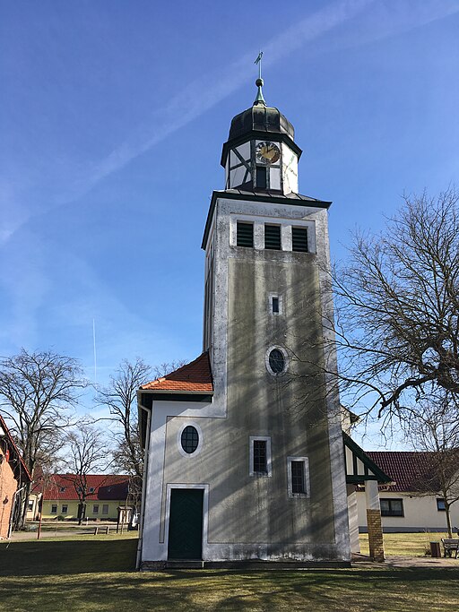 Dorfkirche Alt Bork Westansicht 02