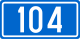 Državna cesta D104.svg