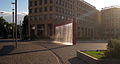 Kunstprojekt Waterscreen auf dem Postplatz in Dresden