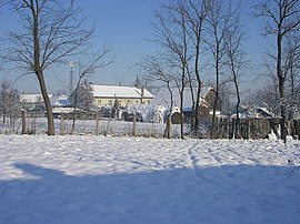 Dumbrăveni in winter