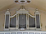 Orgue de la nouvelle église.