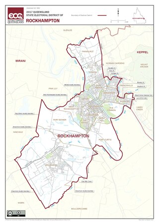 <span class="mw-page-title-main">Electoral district of Rockhampton</span>