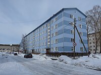 Refurbished 5-story Khrushchyovka, winter in Tallinn, Estonia EU-EE-Tallinn-PT-Kopli-Kopliranna 24.JPG