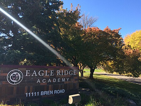 Eagle Ridge Academy Sign