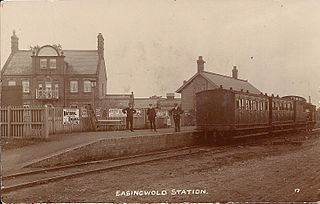 <span class="mw-page-title-main">Easingwold railway station</span> Disused railway station in North Yorkshire, England