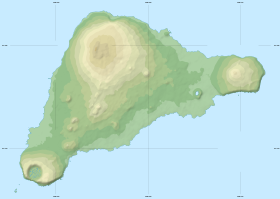 Voir sur la carte topographique de l'île de Pâques