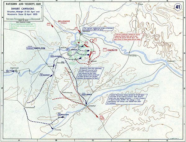 The Landshut Maneuver and the expulsion of Austrian forces from Bavaria