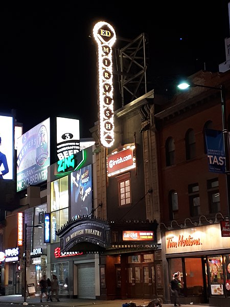 File:Ed Mirvish theatre at night.jpg
