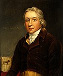 Oil painting of Edward Jenner