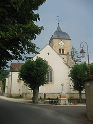 The church in Chambolle