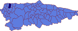 El Franco – Mappa