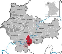 Elfershausen - Localizazion